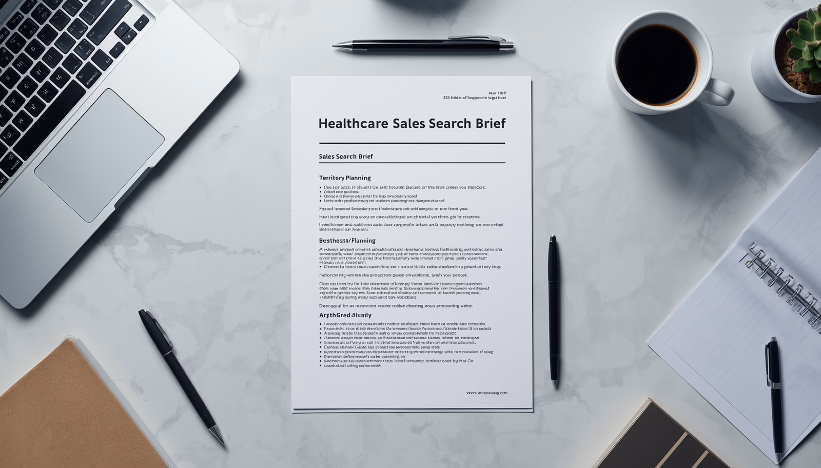 Healthcare sales search brief Healthcare sales search brief